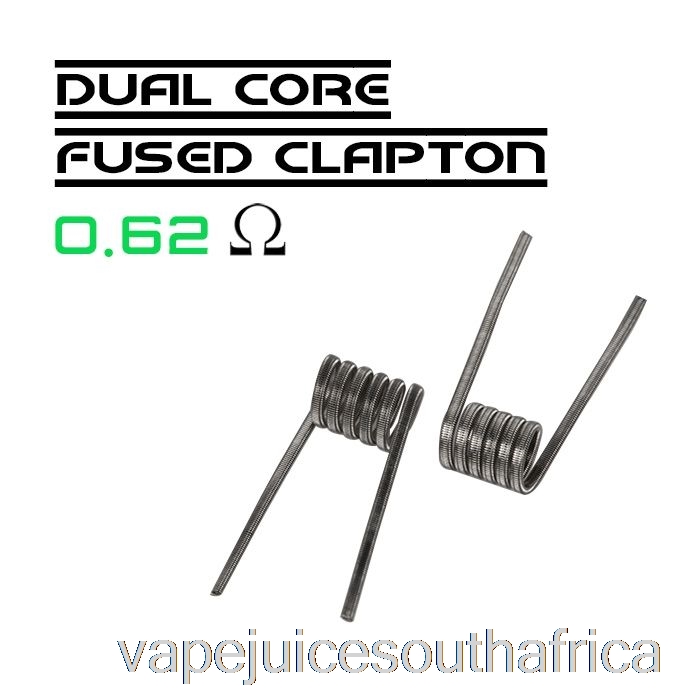 Vape Pods Wotofo Comp Wire - Prebuilt Coils 0.62Ohm Dual Core Fused Clapton - Pack Of 10